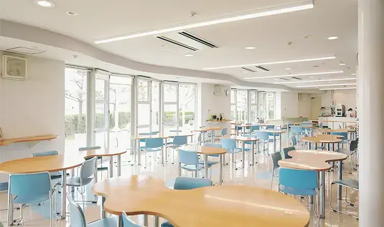 食堂 - 海の病棟 | 福岡県大牟田市 不知火病院(うつ病の治療・入院・カウンセリング)